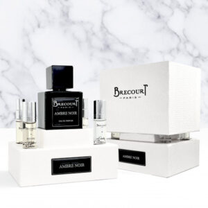 brecourt-paris-ambre-noir-displayed-with-amber-resins-vanilla-pods-and-myrrh-elegant-scent-in-nigeria-also-displays-a-pack
