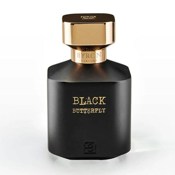 byron-parfums-black-butterfly-shown-with-tiara-flowers-freesia-and-vanilla-soft-feminine-scent-in-nigeria