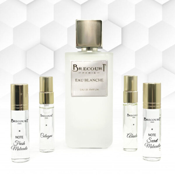 brecourt-paris-eau-blanche-perfume-shown-with-bergamot-tea-leaves-and-white-musk-clean-fresh-scent-for-nigeria