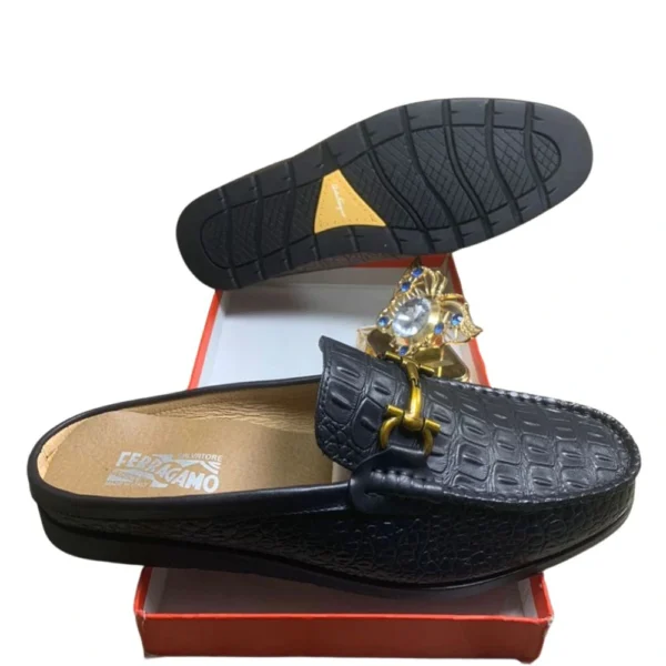 mens-black-half-shoe-by ferragamo-available-in-nigeria